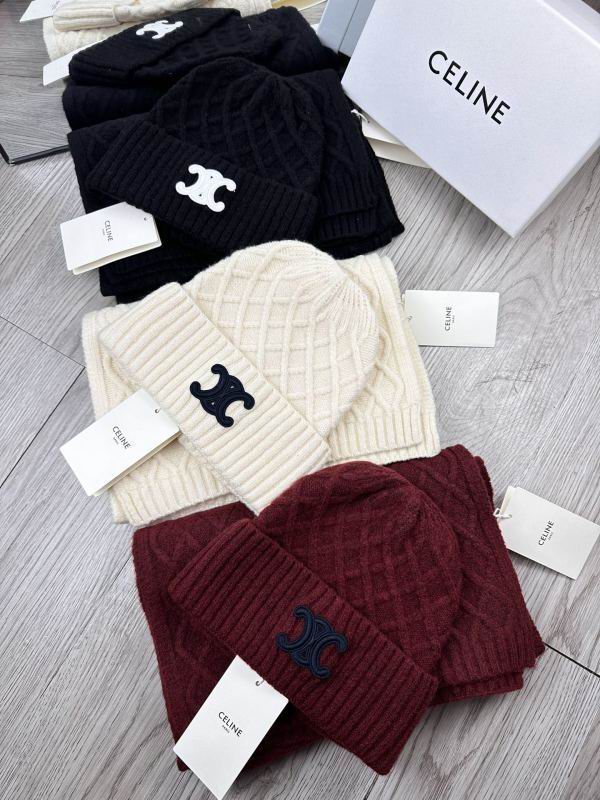 Celine Scarf Hat hm06